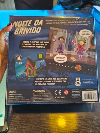 Gioco da tavolo Notte da Brivido