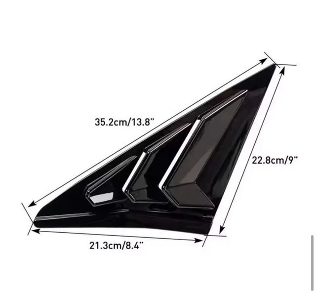 Griglie laterali posteriori per Honda Civic