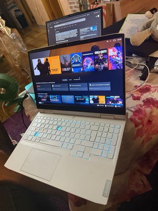 Portátil Lenovo Gamer 3 Blanco