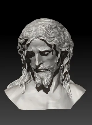 Busto Cristo de la Caridad