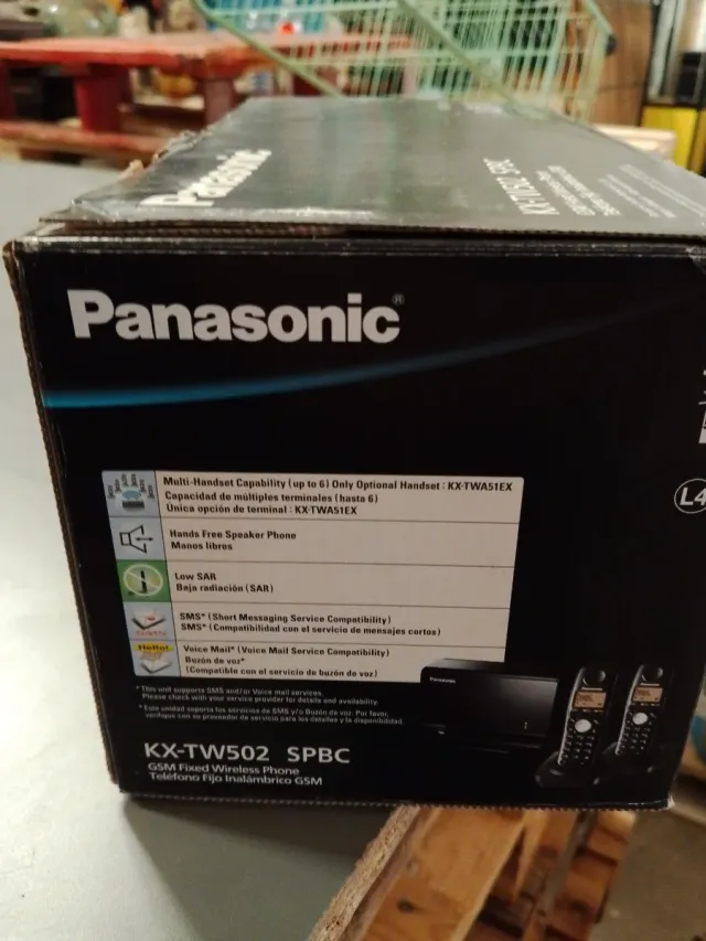 Teléfono Inalámbrico Panasonic GSM DECT