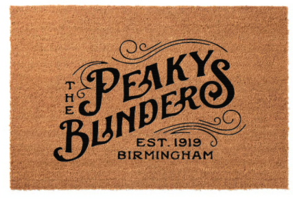 Zerbino personalizzato in fibra di cocco