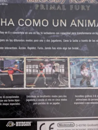 Bloody Roar Primal Fury - Game Cube (completo)