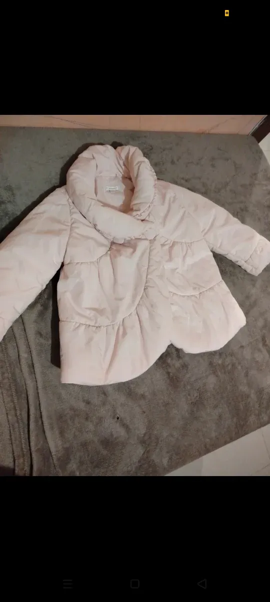 Chaqueta niña rosa