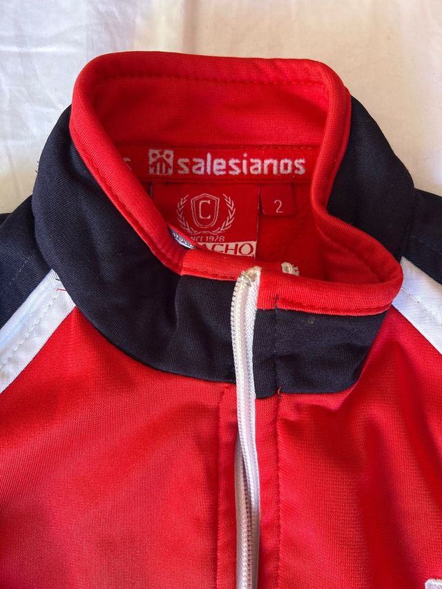 Chaqueta Chándal Uniforme Salesianos Talla 2
