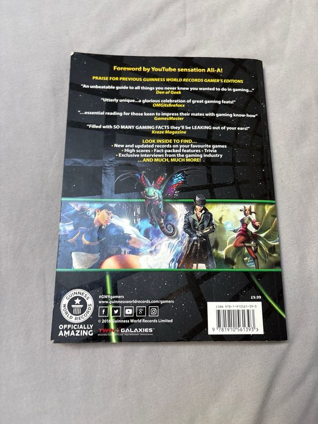 Guinness World Records 2017 Gamer's edition