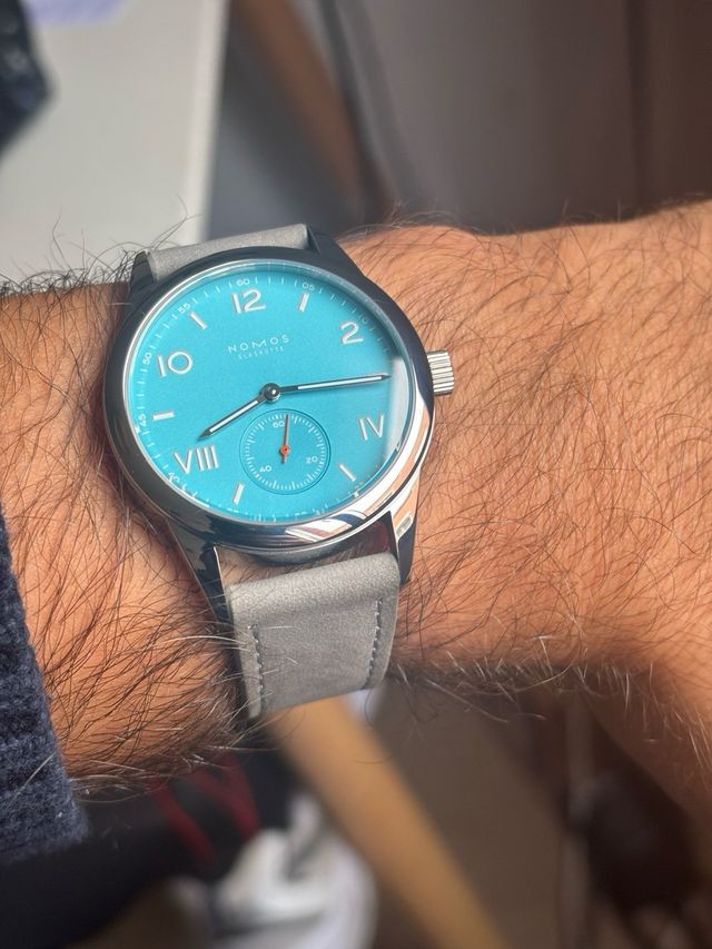 Reloj Nomos Club Campus 38mm Azul