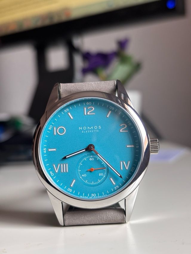 Reloj Nomos Club Campus 38mm Azul