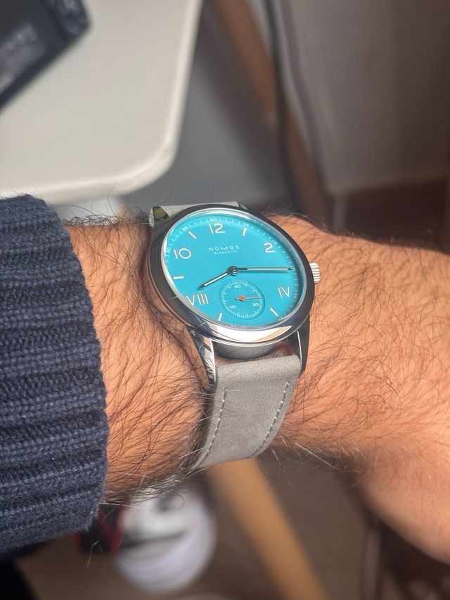 Reloj Nomos Club Campus 38mm Azul