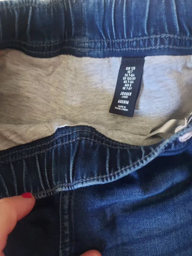 Lote 4 pantalones invierno talla 128