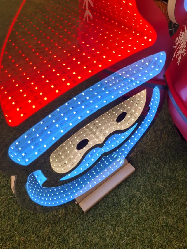 Figura Papa Noel LED Infinita