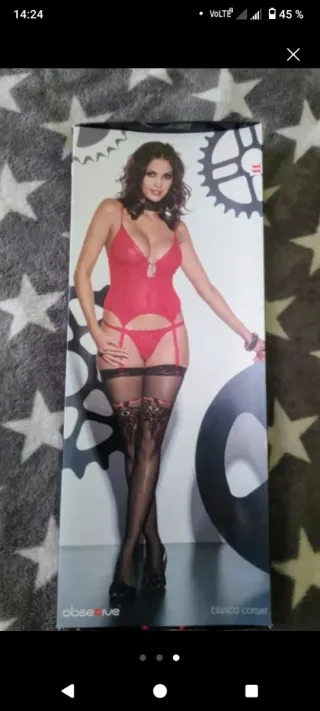 Conjunto lenceria erótica obsessive