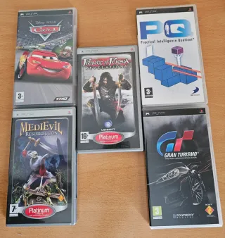 Lot 5 giochi per PSP