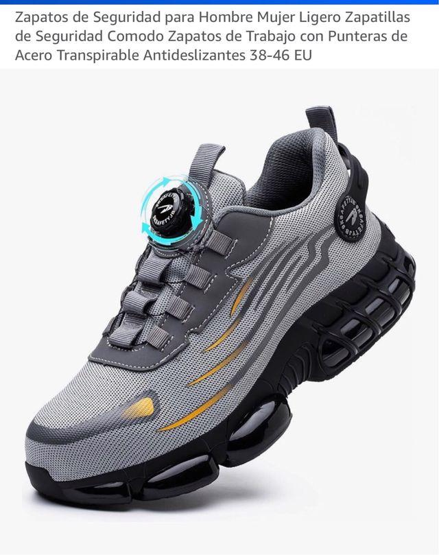 Zapatos de seguridad 40 hombre/mujer modernos