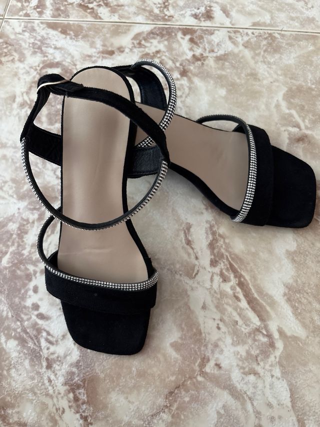 Sandalias de verano mujer con pedrería