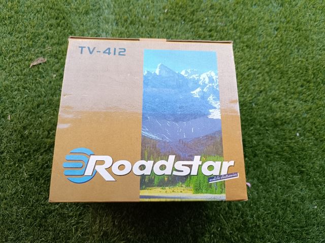 Mini TV Roadstar TV-412 con Radio Vintage