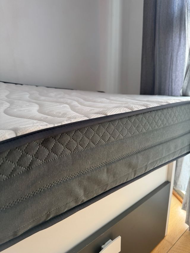 dos colchones Viscoelástico 105x200 cm