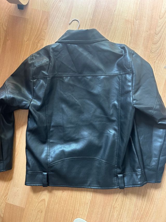 Chaqueta Biker Negra 