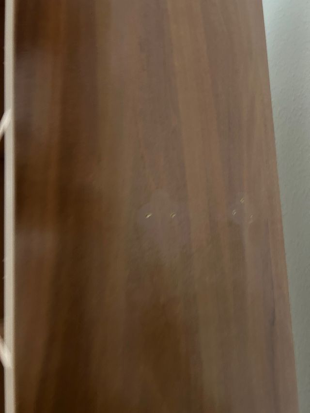 Estantería haya oscura 6 baldas aglomerado