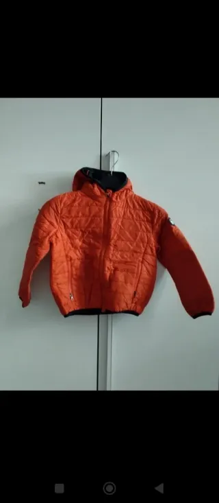 Piumino leggero bambino arancione, taglia 4 anni