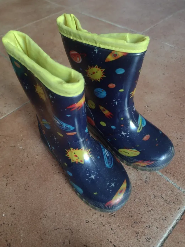 Botas de agua niño número 26