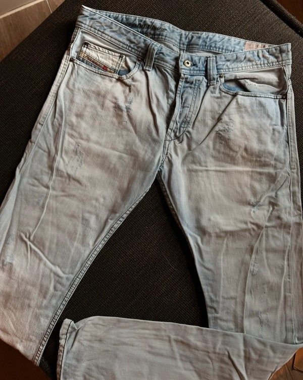 Jeans Diesel Safado W33 L32 lavaggio chiaro