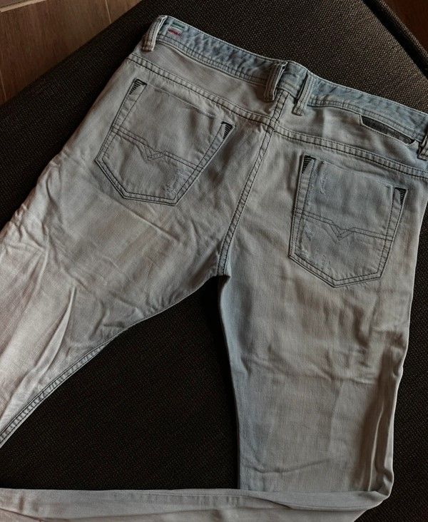 Jeans Diesel Safado W33 L32 lavaggio chiaro