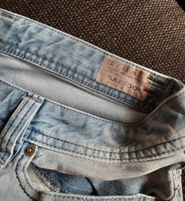 Jeans Diesel Safado W33 L32 lavaggio chiaro