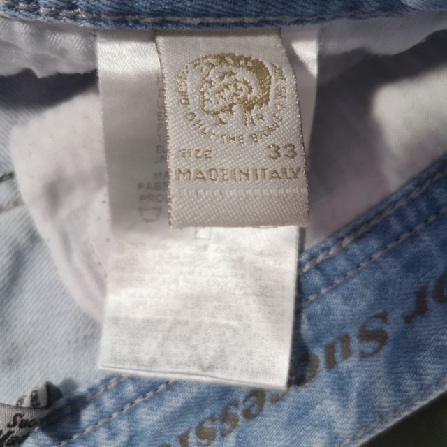 Jeans Diesel Safado W33 L32 lavaggio chiaro