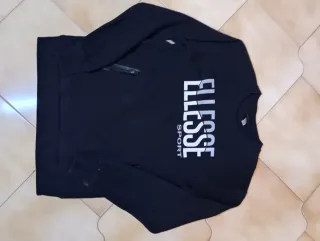 Felpa Ellesse nera con logo