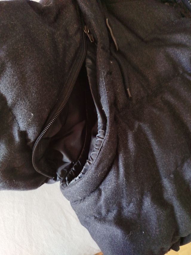 Abrigo azul hombre T XL