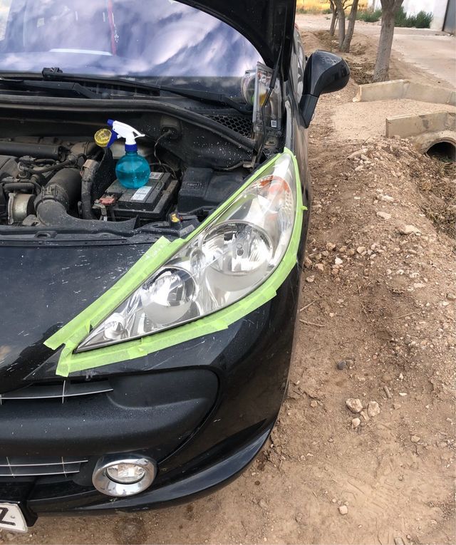 Pulido de faros a domicilio