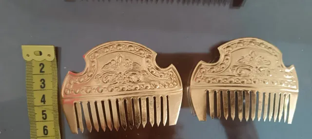 Peinetas Falleras Infantiles Doradas