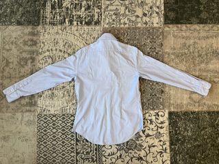 Camisa vestir azul hombre Zara Man