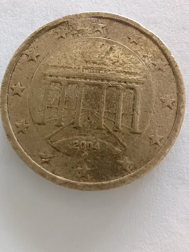 Moneda 50 Céntimos Euro Alemania 2004