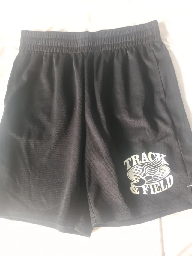 Pantalón corto chándal hombre negro