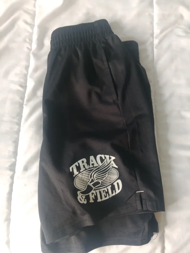 Pantalón corto chándal hombre negro