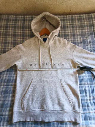 Sudadera Jack & Jones Talla M Gris