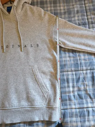 Sudadera Jack & Jones Talla M Gris