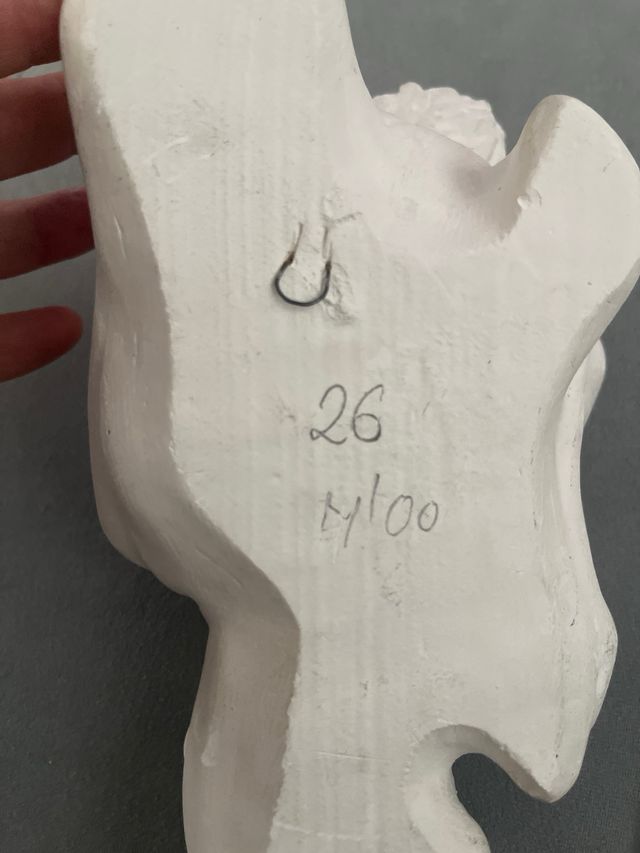 Ángel de escayola para manualidades