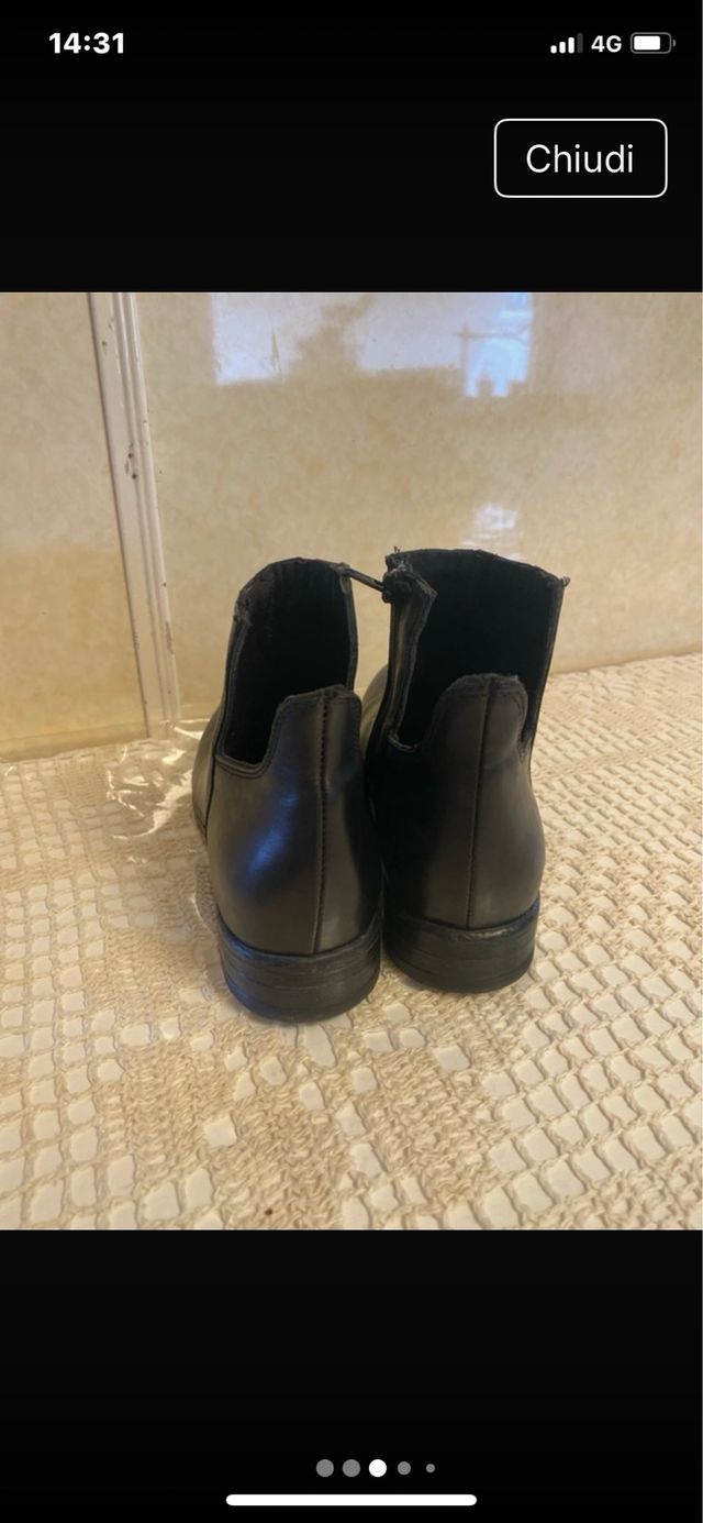 Stivaletti neri trasformati