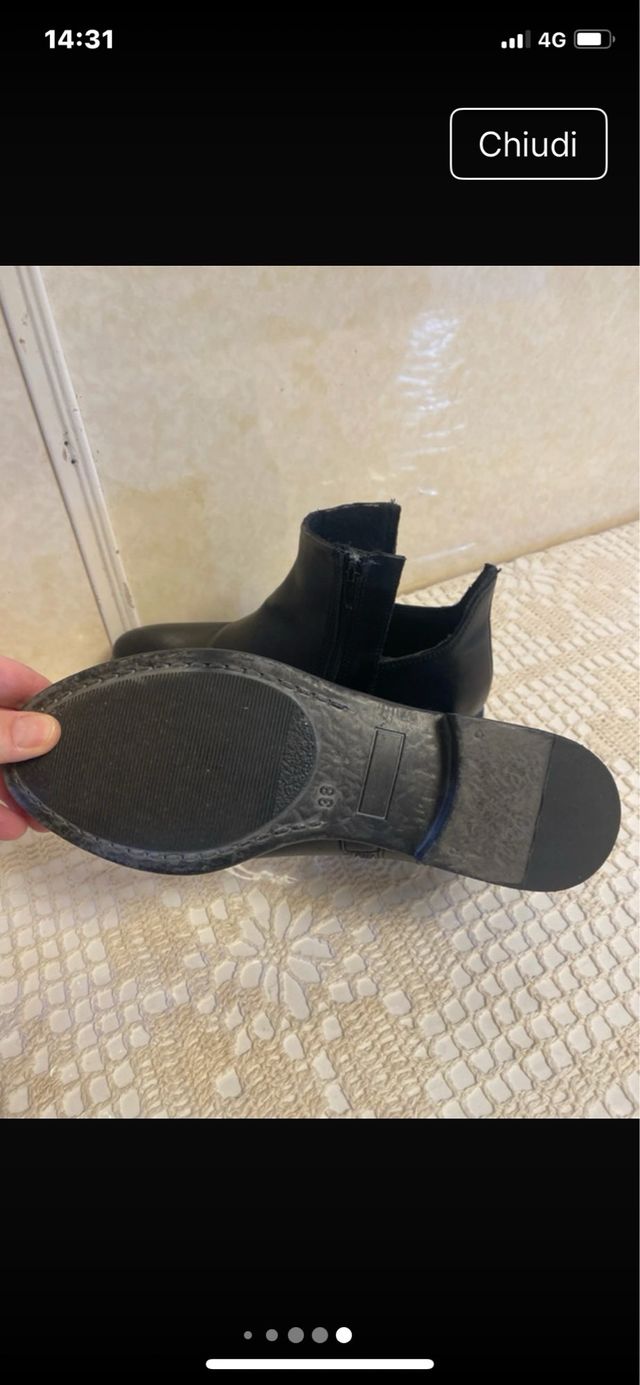 Stivaletti neri trasformati