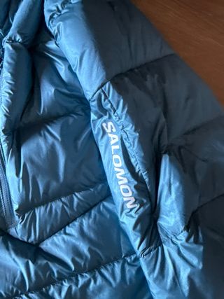 Chaqueta Plumas Salomon Azul