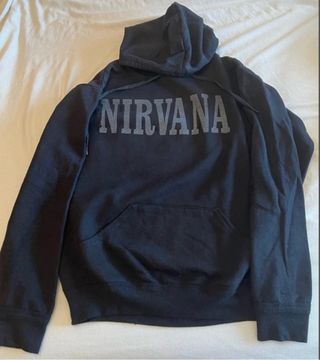 Sudadera Nirvana Unisex Negra