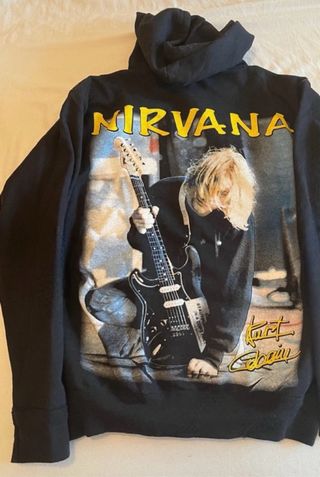 Sudadera Nirvana Unisex Negra
