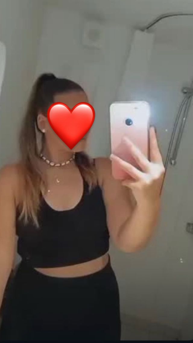 Top corto Shein negro