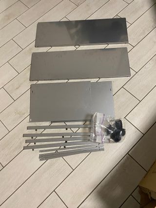 Carrello portadocumenti metallo con ruote