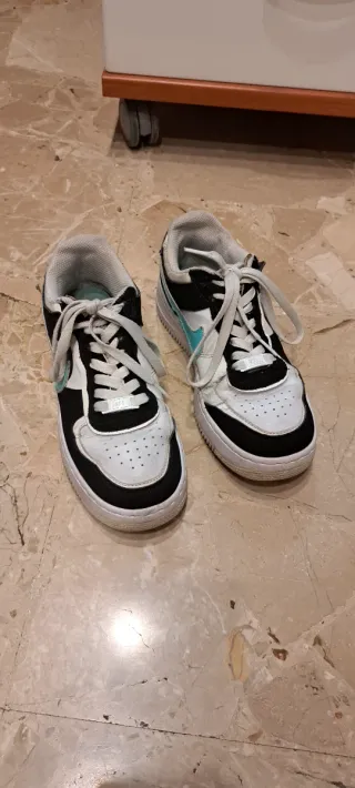 Nike Air Force 1 Donna Scarpe nere bianche