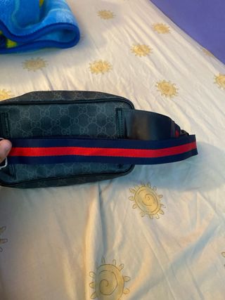 Riñonera Gucci Negra Multicolor