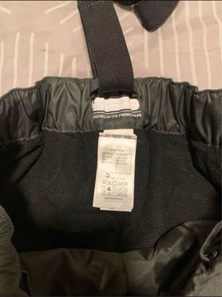 Pantalón juvenil chica esquí gris